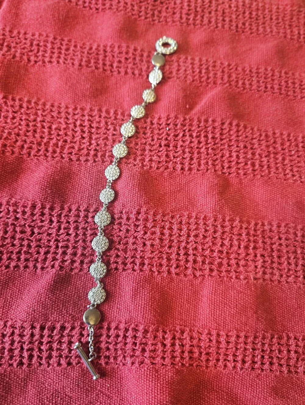 N/A silver bracelet